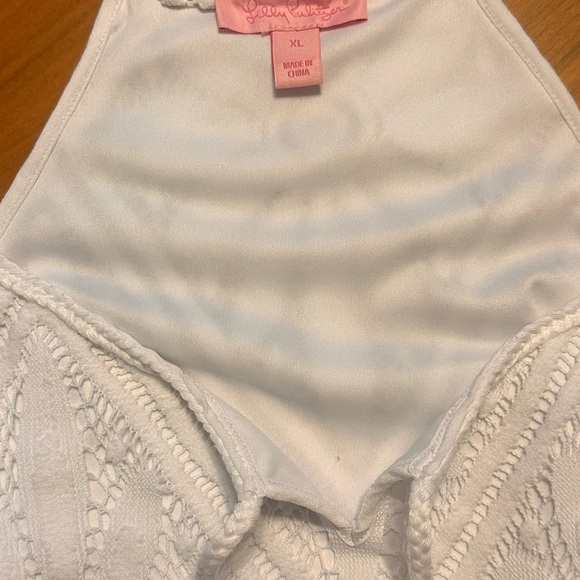 Lilly Pulitzer White Floral Lace Dress - XL - Picture 2 of 5